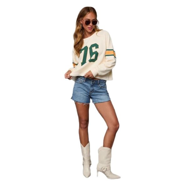 Vintage Letter Printed Sweatshirt Wholesale - Image 2